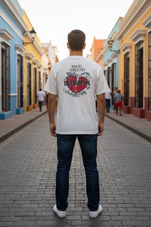 Sof Tee by Tee Jay Other - Vtg 1991 The Five Heartbeats Movie Promo T Shirt USA L Single Stitch